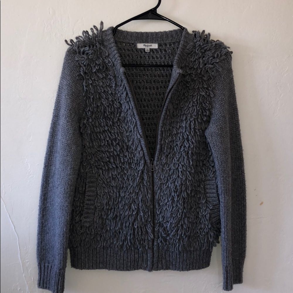 Madewell fringe sweater jacket - XS - Picture 4 of 5